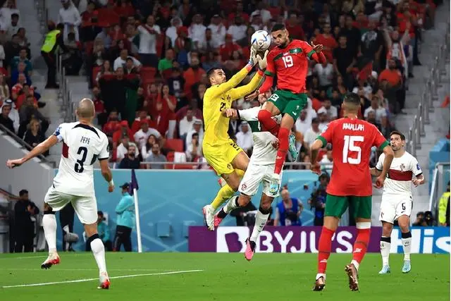 摩洛哥1-0胜葡萄牙晋级4强创造世界杯最佳战绩