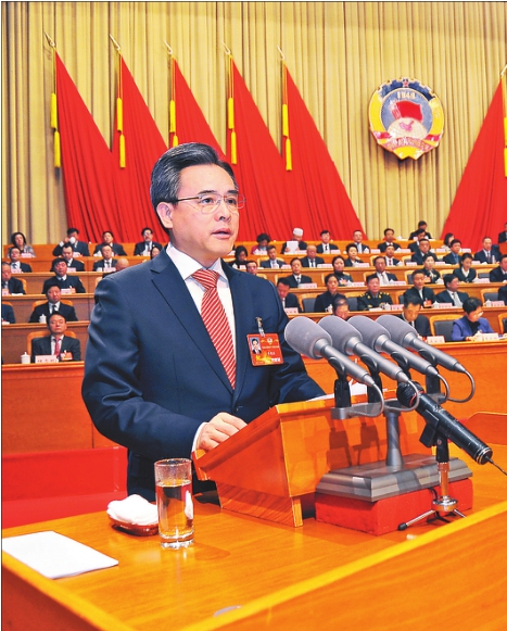 黑龙江省政协十二届三次会议隆重开幕
